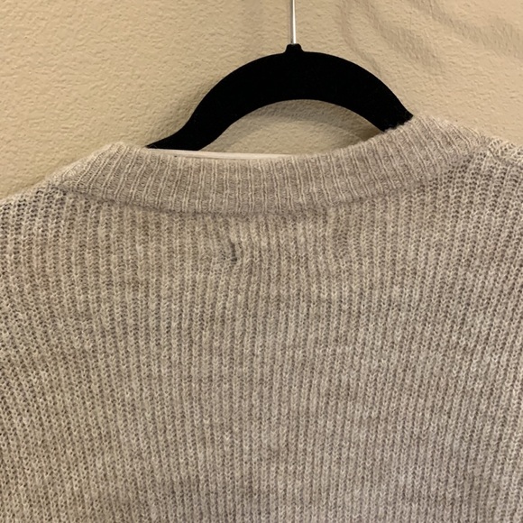 b.young Women Wool Blend V Neck  By Martine Cardigan Denmark Tan Small Capsule - Picture 11 of 13